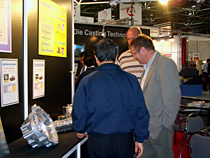 GIFA2007  Lubrolene displayed die casting commodities