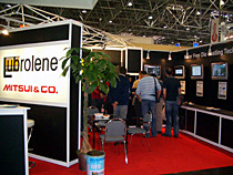GIFA2007  Lubrolene displayed die casting commodities