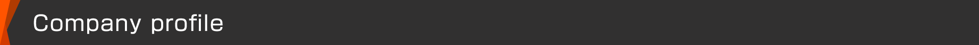 企業情報 - Company profile